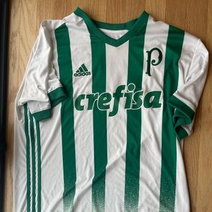 Palmeiras football jersey Adidas. Authentic Brazilian